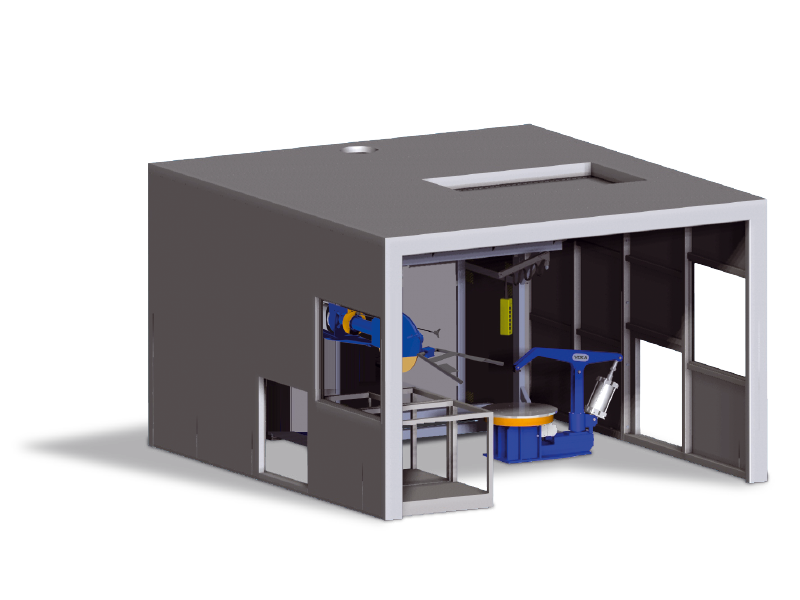 Fettling cabins
