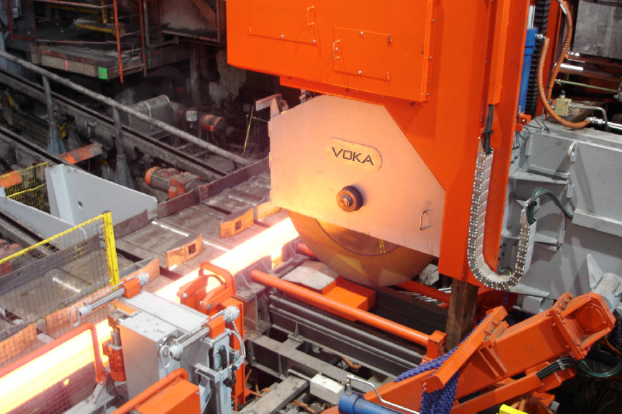 Billet cut-off machines
